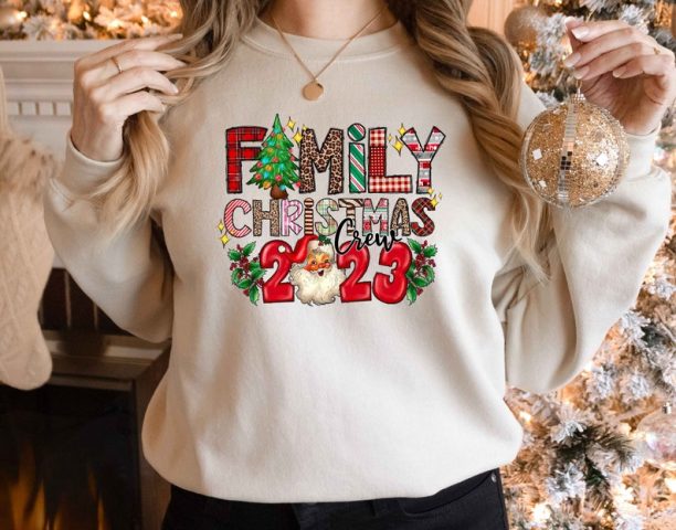 Family Christmas 2023 Sweatshirt