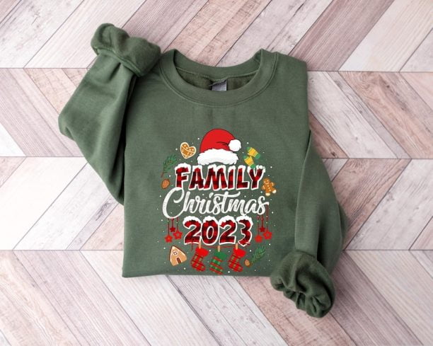 Family Christmas 2023 Sweatshirt