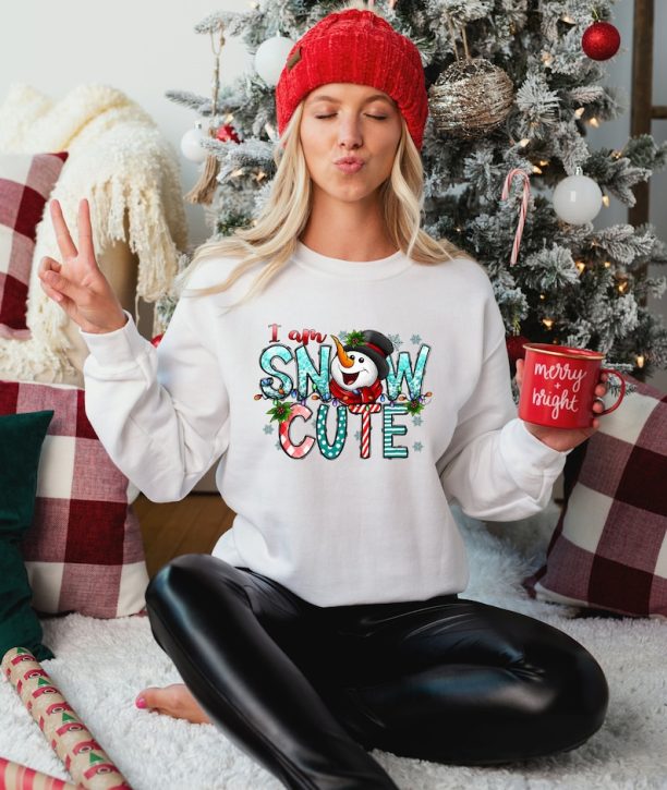 I Am Snow Cute Sweatshirt