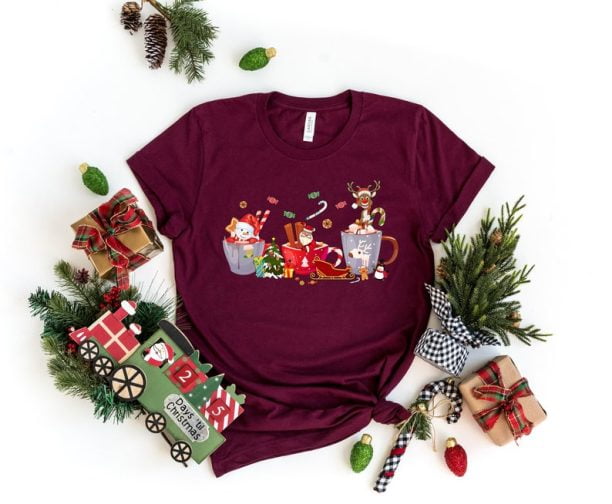 Christmas Santa Coffee Shirt