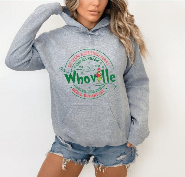 Grinch Christmas Funny Hoodies, Grinch Christmas Hoodies, Christmas Hoodies, Grinchmas Hoodies, Christmas Vibes, Whoville Shirt