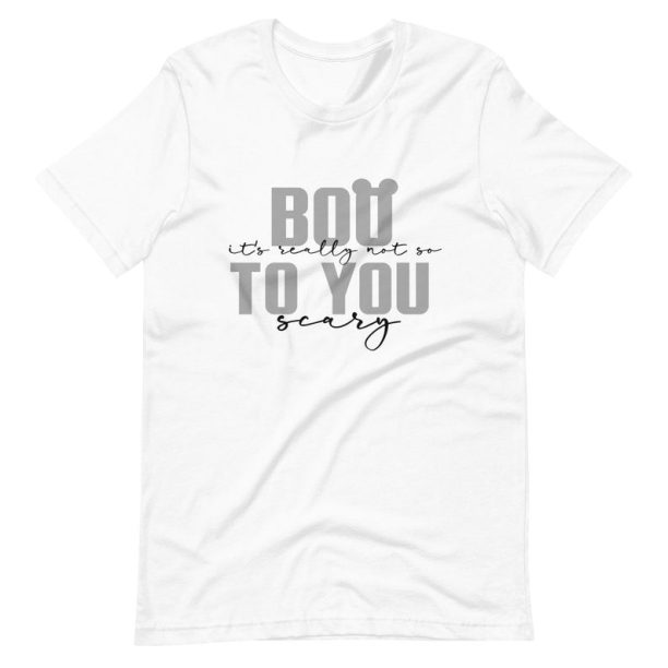 Disney Halloween Parade T-shirt Boo To You Parade Lyric Disney Unisex t-shirt