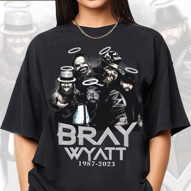 Bray Wyatt Rest In Peace T-Shirt, The Fiend Comfort Colors Shirt, Legends Never Die Tee Shirt, Bray Wyatt 1987 2023 Shirt, Trending Shirt