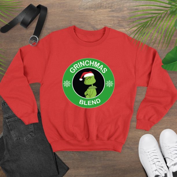 Men's Grinchmas Blend Sweatshirt | Christmas Dr. Seuss Tee for Festive Style