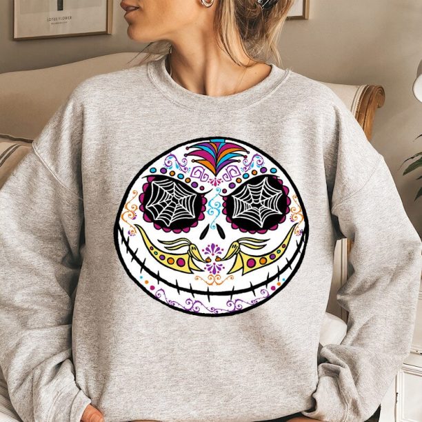 Disney The Nightmare Before Christmas Jack Sugar Skull Sweatshirt