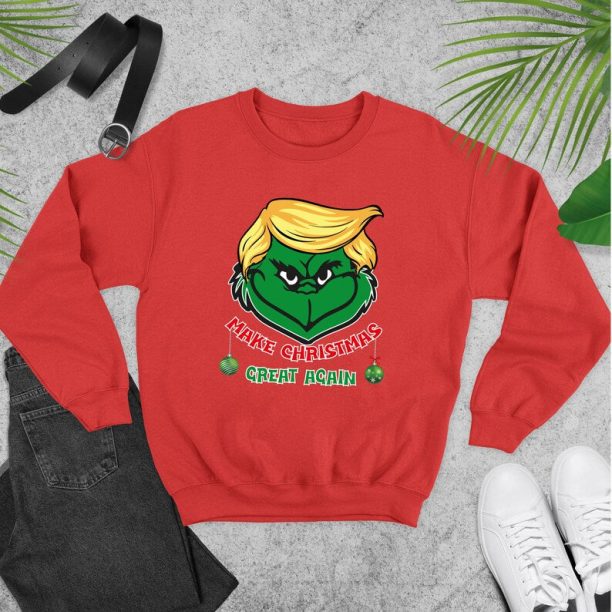 Make Christmas Great Again, Trump Christmas Sweatshirt