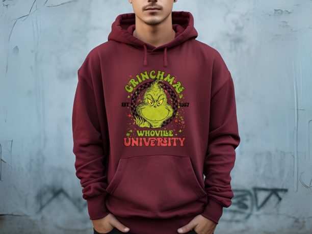 Grinch Christmas Funny Hoodies, Grinch Christmas Hoodies, Christmas Hoodies, Grinchmas Hoodies, Christmas Vibes, Funny Christmas