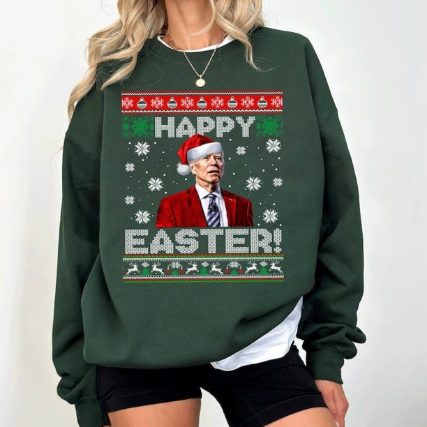 Easter Sweatshirt, Joe Biden Christmas Sweater