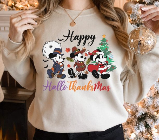 Disney Happy Hallothanksmas Sweatshirt