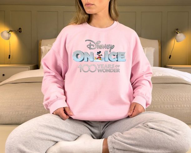 Disney On Ice 100 Year Sweatshirt, Mickey On Ice Sweatshirt