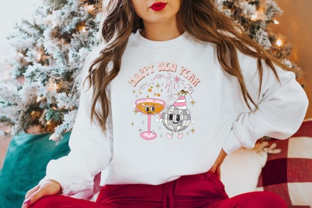 Cheers To The New Year Sweatshirt