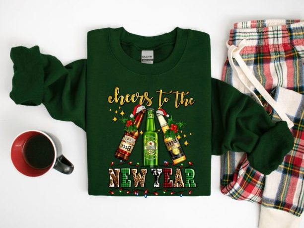 Cheers To The New Year Sweatshirt