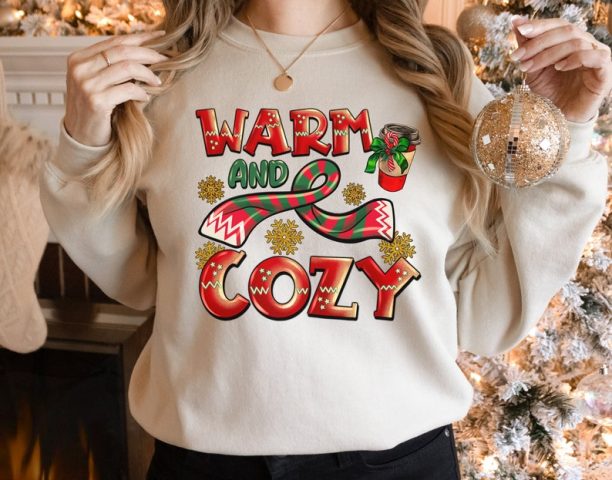 Warm and Cozy Women Christmas Sweatshirt