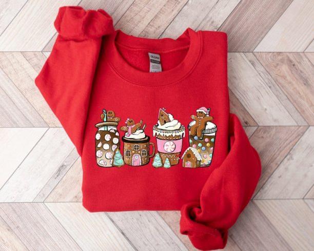 Gingerbread Christmas Coffee Sweatshirt