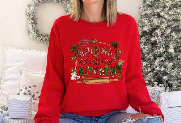 Grandma's Christmas Kitchen Sweatshirt