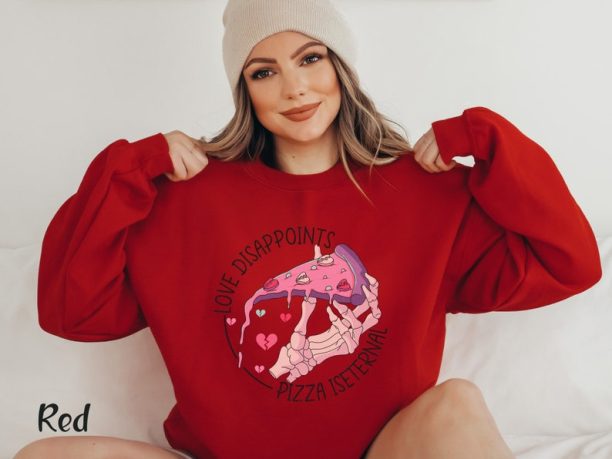 Anti Valentine Sweatshirt Valentine Skeleton Sweatshirt