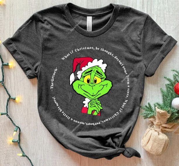 Funny Grinchmas T-Shirt, Grinch Stole Christmas Shirt, Christmas Movies Shirt, Christmas Vibes, Christmas Gift, Xmas Family Matching Shir