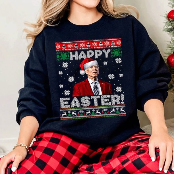 Easter Sweatshirt, Joe Biden Christmas Sweater