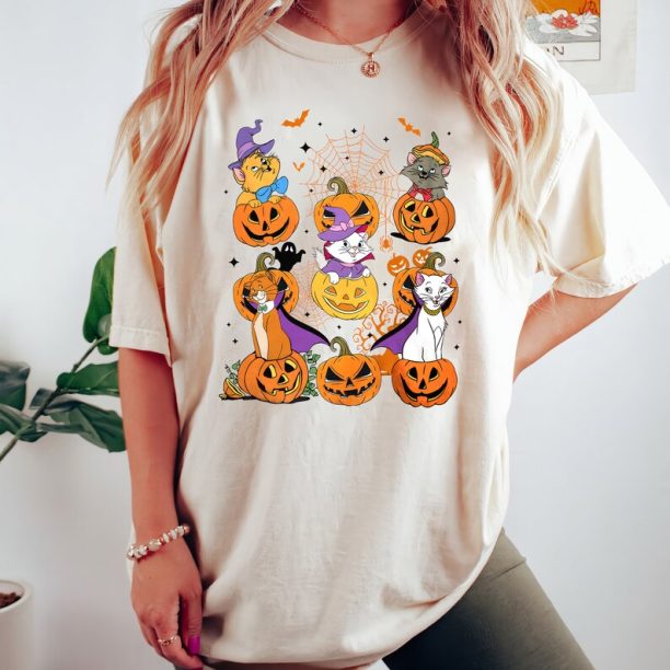 Disney The Aristocats Halloween Shirt, Disney Marie Cat Halloween Shirt, Disney Cat Shirt, Disney Cataholic, Disney Halloween Trick Or Treat