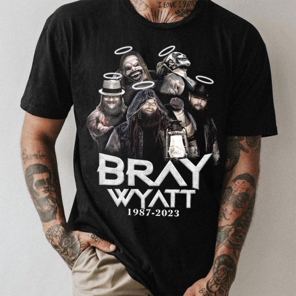 Bray Wyatt Rest In Peace T-Shirt, The Fiend Comfort Colors Shirt, Legends Never Die Tee Shirt, Bray Wyatt 1987 2023 Shirt, Trending Shirt