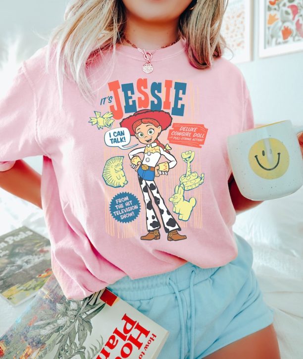 Disney Toy Story 4 Cowgirl Jessie T-Shirt Unisex Tee Adult T-shirt Kid Shirt Long Sleeve Hoodie tshirt Woman's Tank