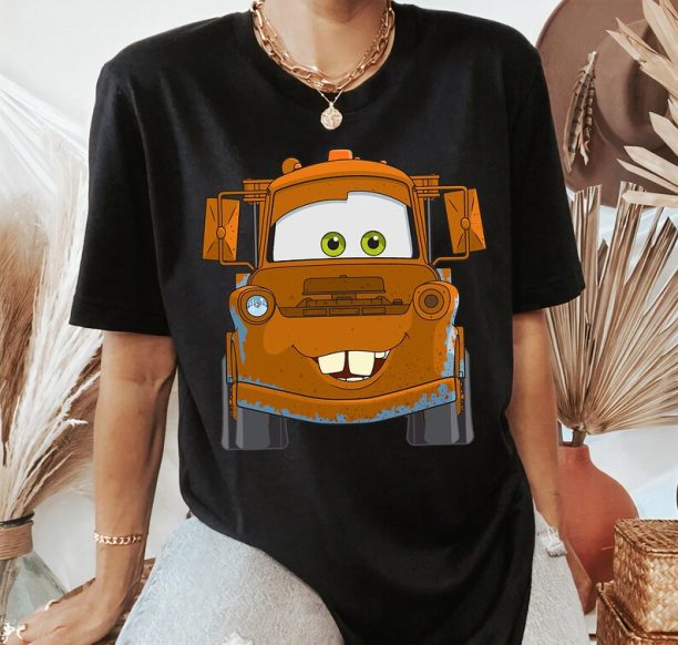 Disney Pixar Cars Mater Big Truck Face T-Shirt, Cute Tow Mater Shirt, Disney Cars Shirt, WDW Matching Family Shirt, Magic Kingdom Shirts