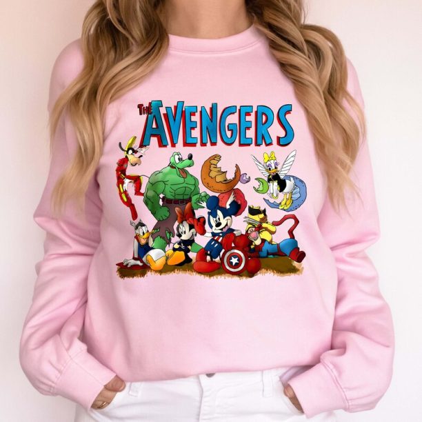 Mickey Avengers Shirt, Disney Mickey Mouse Avengers Sweatshirt, Funny Mickey Avengers, Disney Family Vacation, Halloween Marvel Avengers