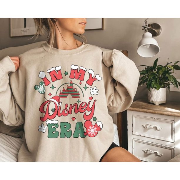 In My Disney Era Christmas Sweatshirt, Disney Family Sweatshirt