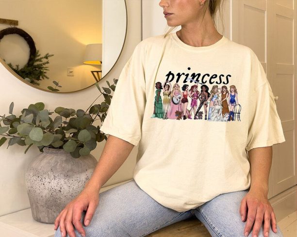 Disney Princess Eras Shirt, Princess Swiftie Shirt