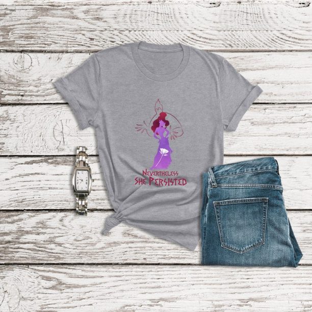 Hercules Shirt, Nevertheless She Persisted, Megara Costume, Disney Princess Shirt, Girl Power Shirt, Womens March Shirt, Hades Costume