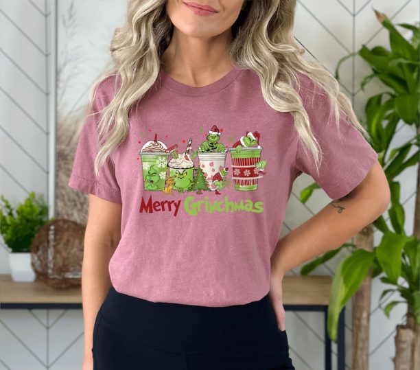 Christmas Shirt, Grinch Christmas Funny Shirt, Grinch Christmas Shirt, Christmas Shirt, Grinchmas Shirt, Christmas Vibes, Merry Grinchmas