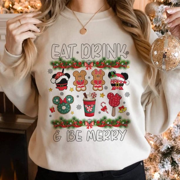 Disneyland Eat Drink And Be Merry Sweatshirt