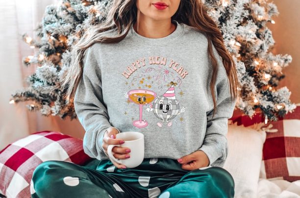 Cheers To The New Year Sweatshirt