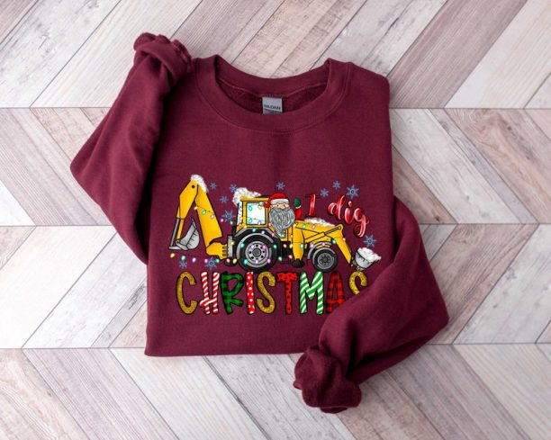 I Dig Christmas Sweatshirt