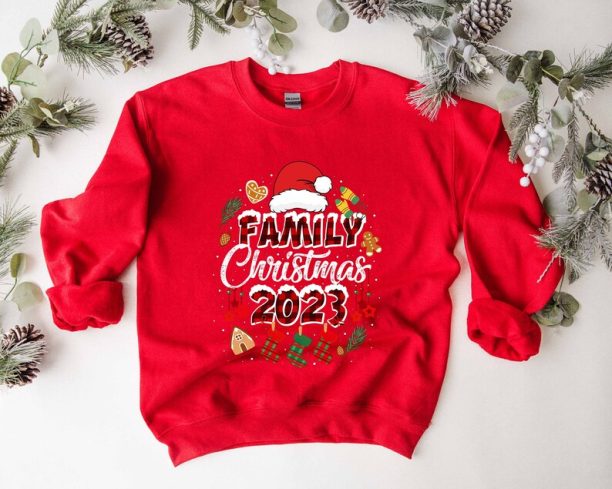 Family Christmas 2023 Sweatshirt