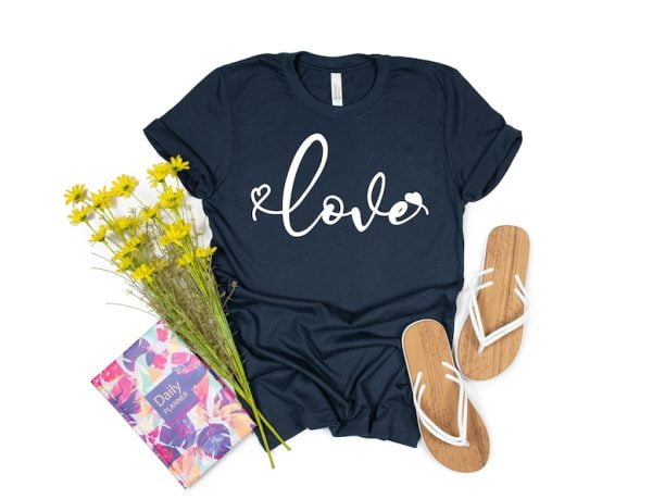 Cute Love Shirt with Hearts