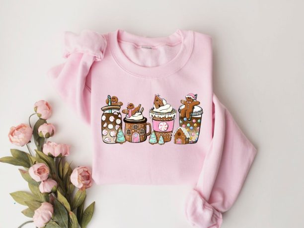 Gingerbread Christmas Coffee Sweatshirt