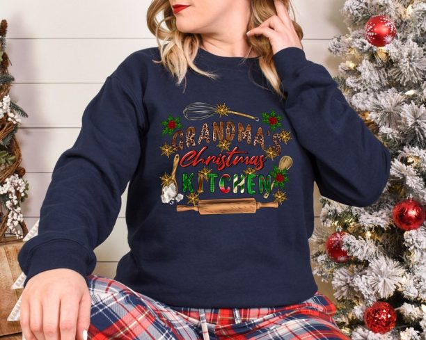 Grandma's Christmas Kitchen Sweatshirt