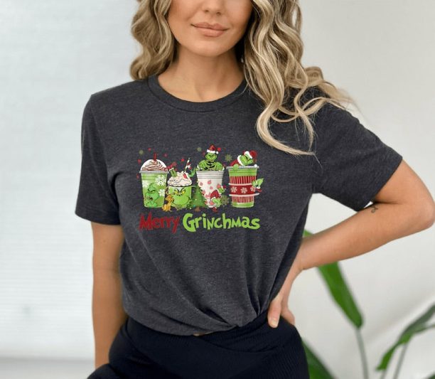 Christmas Shirt, Grinch Christmas Funny Shirt, Grinch Christmas Shirt, Christmas Shirt, Grinchmas Shirt, Christmas Vibes, Merry Grinchmas