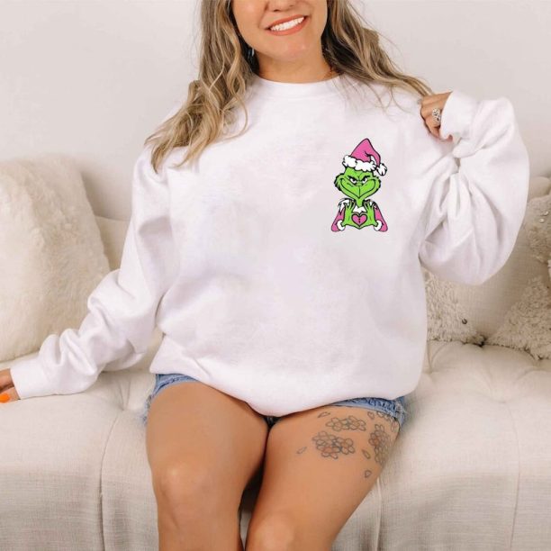 The Grinch In My Grinch Eras Sweatshirt, Christmas Sweatshirt, Christmas Gift Sweatshirt, Funny Grinch Sweater