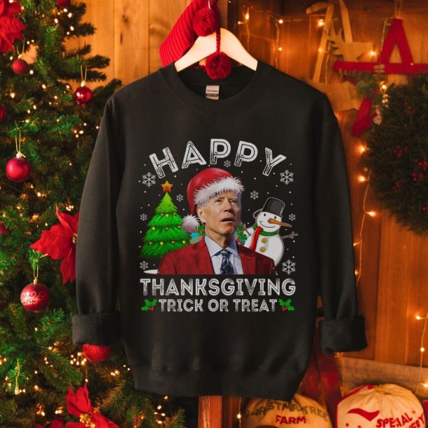 Funny Confused Joe Biden Ugly Christmas Sweater