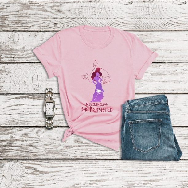 Hercules Shirt, Nevertheless She Persisted, Megara Costume, Disney Princess Shirt, Girl Power Shirt, Womens March Shirt, Hades Costume