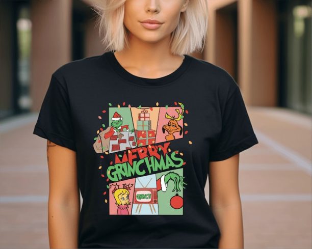 Grinch Christmas Shirt, Grinch Shirt, Christmas Shirt, Grinch tshirt, Christmas Vibe, Gift for All, Funny Grinch Shirt, Merry Christmas