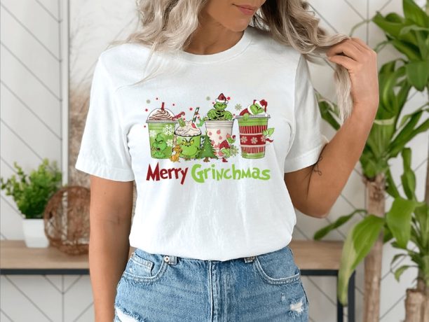 Christmas Shirt, Grinch Christmas Funny Shirt, Grinch Christmas Shirt, Christmas Shirt, Grinchmas Shirt, Christmas Vibes, Merry Grinchmas