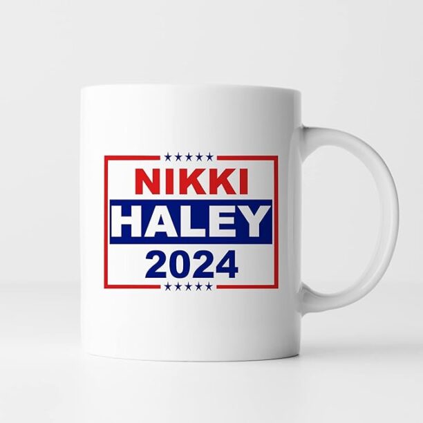 TODOLIA Nikki Haley 2024 Coffee Mug, Nikki Haley For President 2024 Mug