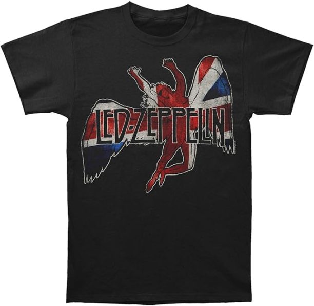 Led Zeppelin Men's Icarus Flag Slim-Fit T-Shirt