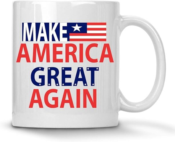 Donald Trump Republican Make America Great Again Magic Color Changing Mug Ceramic Tea Cup Funny Friend Gift Coffee Mug