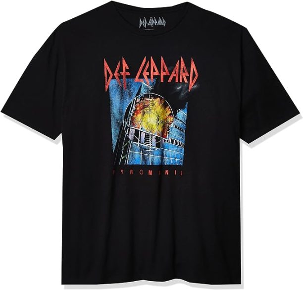 Goodie Two Sleeves Men's Def Leppard Pyromani Adult T-Shirt