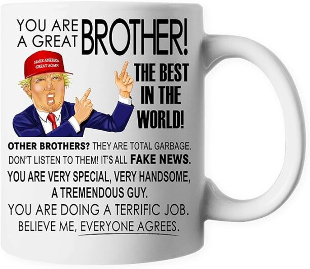 Promotion & Beyond Trump Great Brother Ceramic Coffee Mug Tea Cup PB116