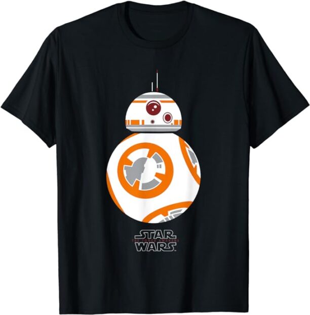 Star Wars The Force Awakens BB-8 Big Chest Portrait T-Shirt